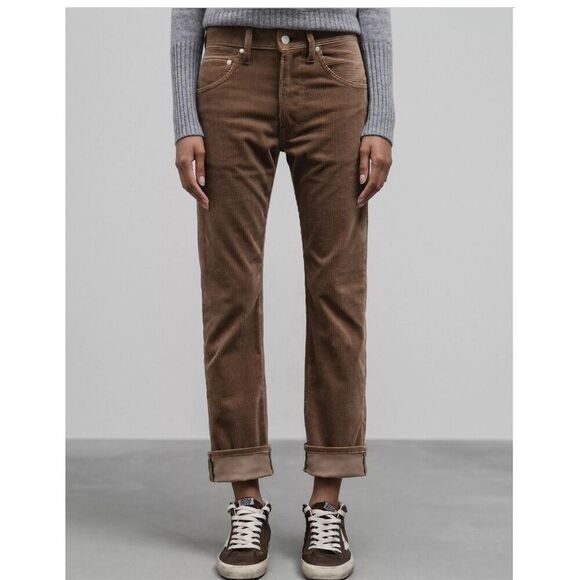 NWT Lis Lareida  Brown Lennox Pants Size 44(XXL) - Picture 1 of 11
